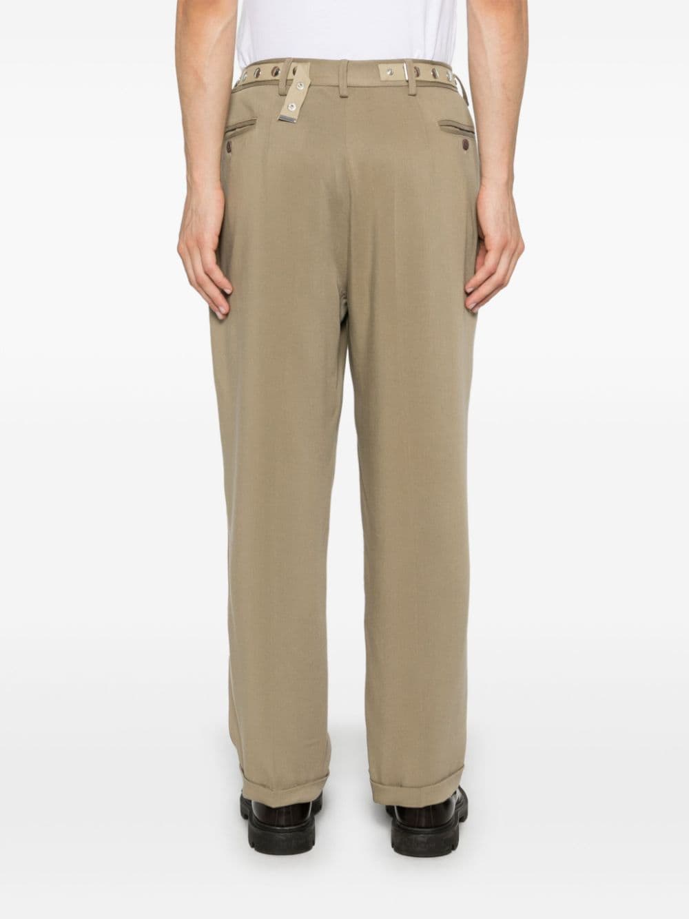 Shop Magliano Super Trousers In Neutrals