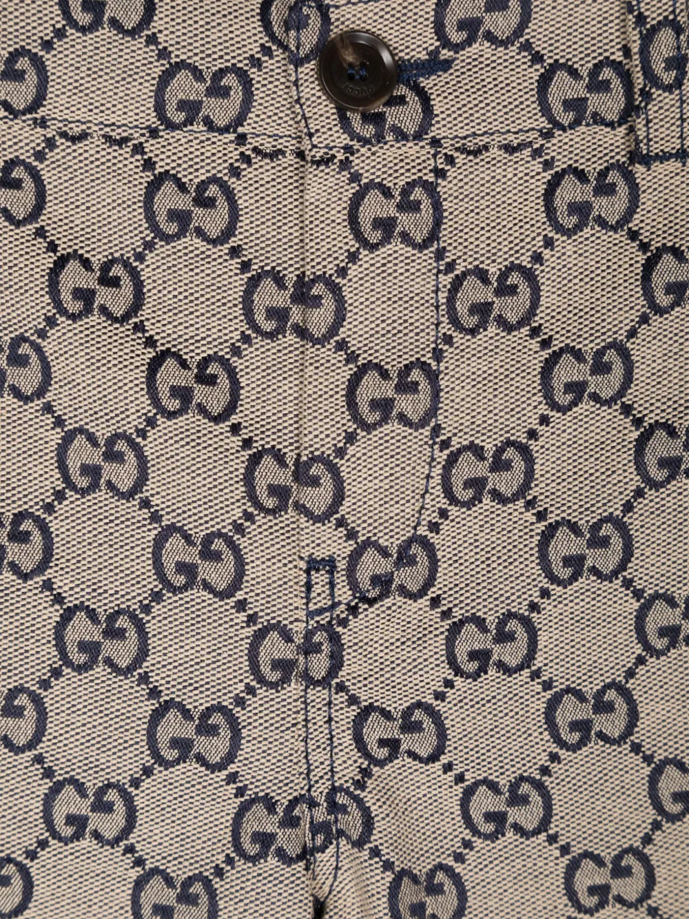 Gucci Kids GG canvas broek Beige