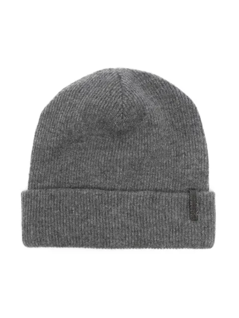 Brunello Cucinelli Kids gorro de cachemira
