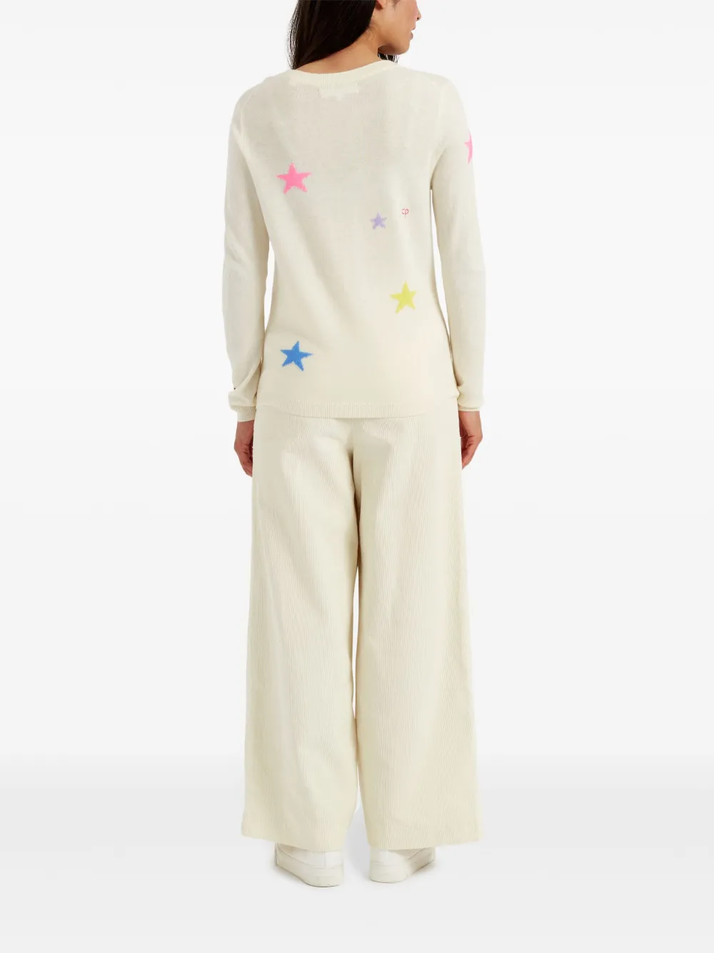 Chinti & Parker Star Jumper In Neutrals