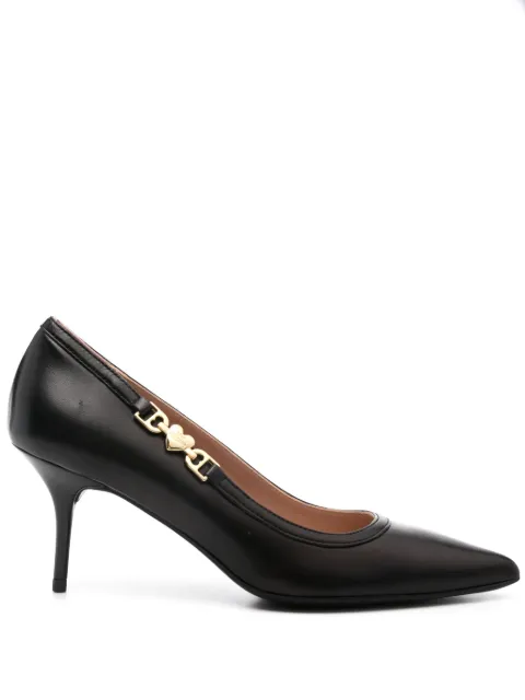 Love Moschino 80mm heart-logo pumps Women