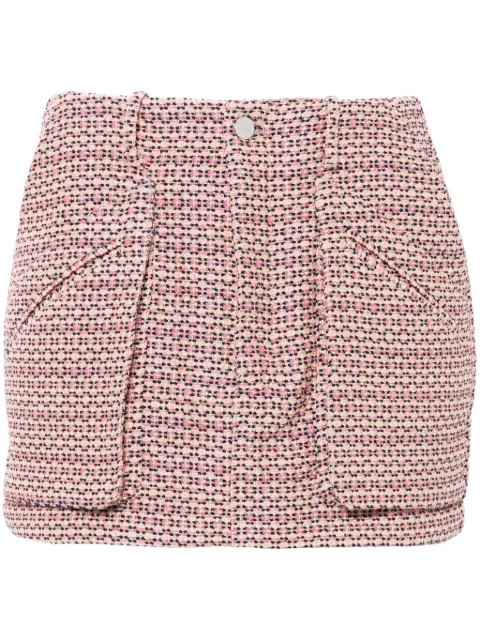AMIRI tweed mini skirt