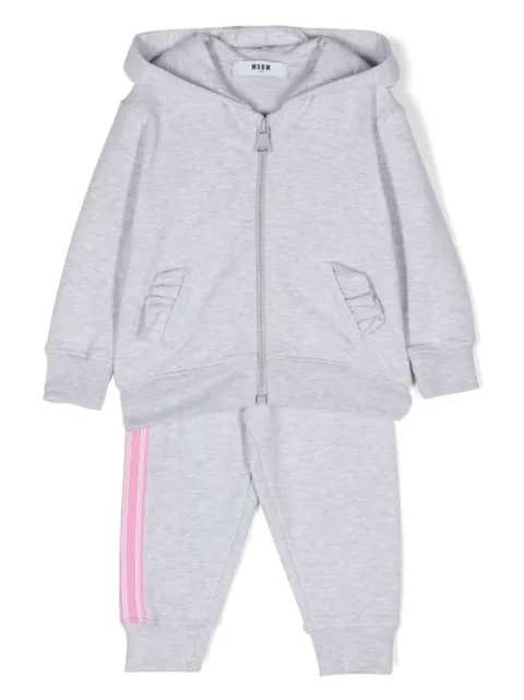 MSGM Kids logo-print tracksuit