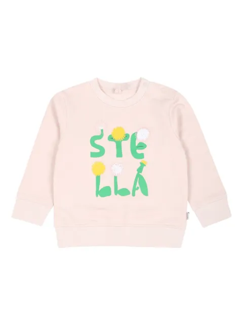 Stella McCartney Kids Felpa a fiori