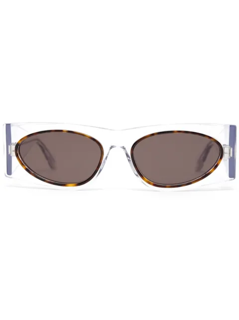 Alaïa logo-print sunglasses