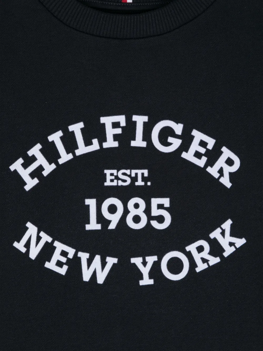 Tommy Hilfiger Junior Sweater met logoprint Blauw