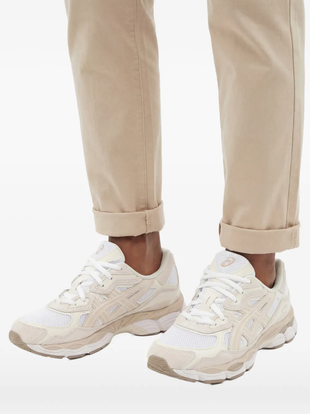 ASICS Gel-NYC sneakers met vlakken Beige