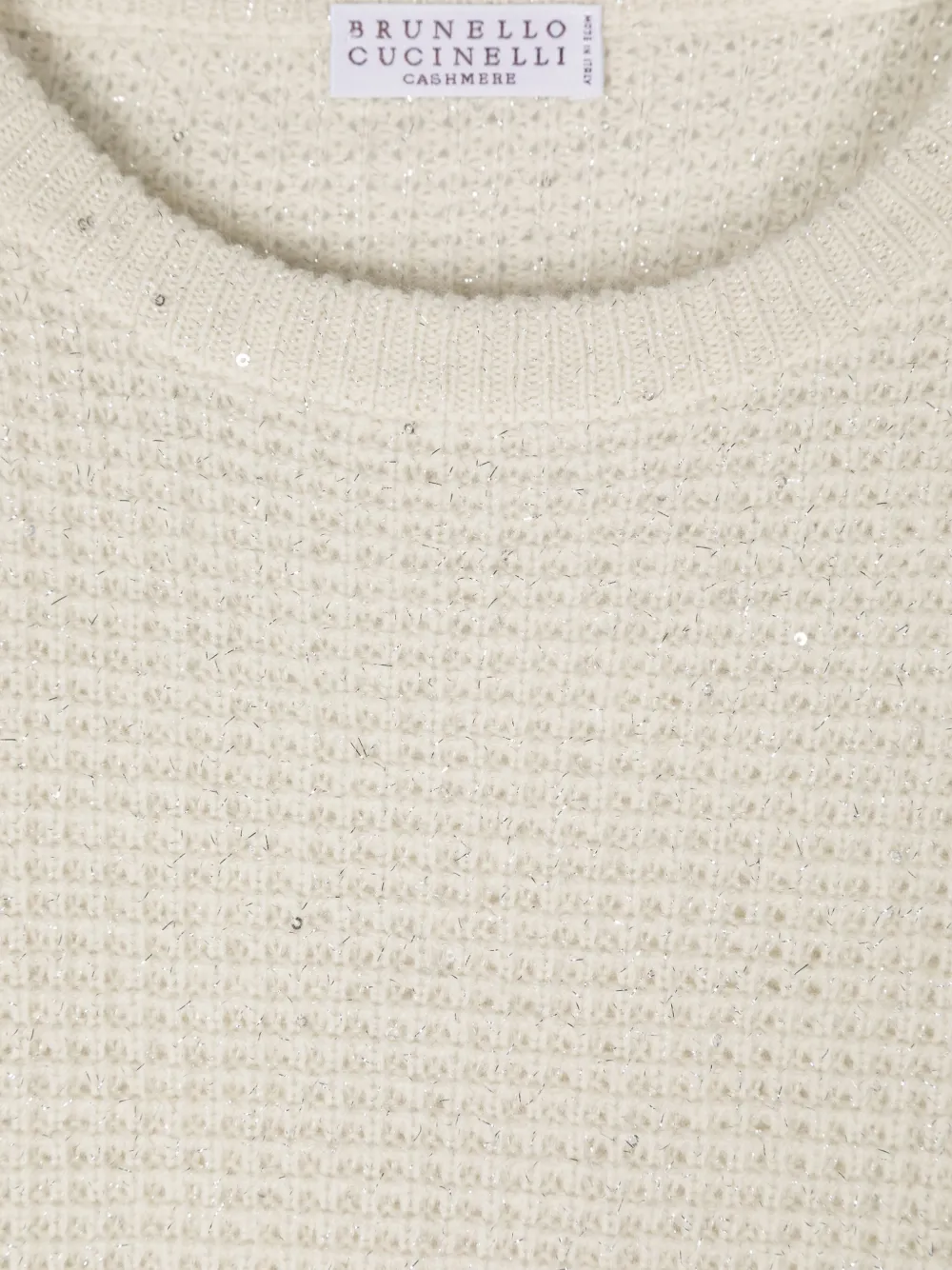 Brunello Cucinelli Kids Sparkling & Dazzling sweater Beige