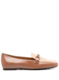 Tod's leather loafers - Brown