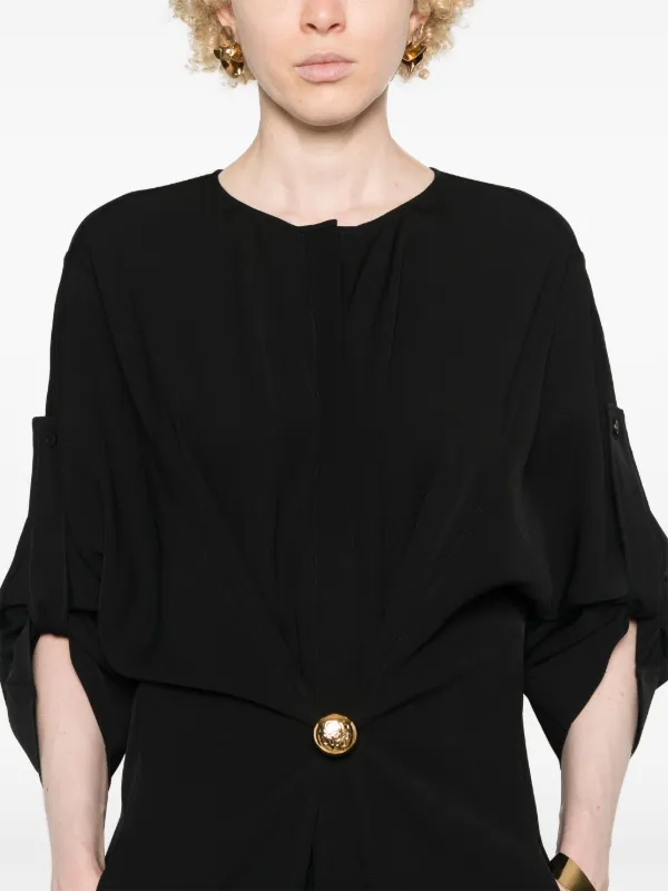 loewe pebble stretch-cotton midi-dress LOEWE Pebble Midi Dress