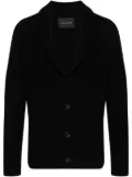 Tagliatore Jackson cardigan - Black