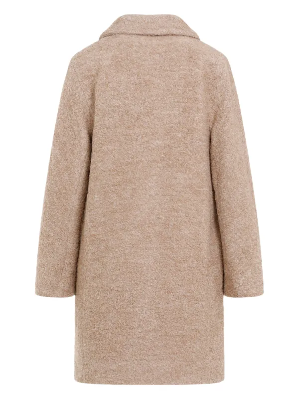 Oasis pale pink teddy coat best sale