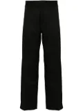 MM6 Maison Margiela signature single-stitch trousers - Black