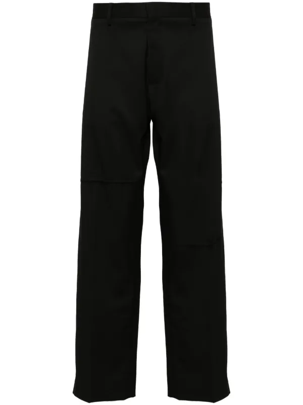 MM6 Maison Margiela シングルステッチ パンツ | ブラック
