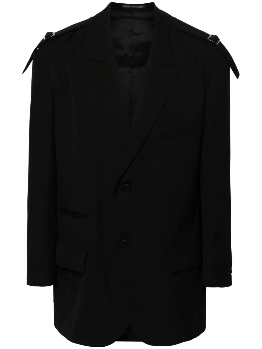 Yohji Yamamoto wool blazer | Black | Image 1