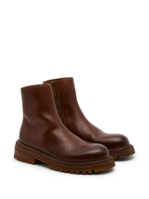 【関税込み】Marsell ブラウン Musona チェルシーブーツ chelsea_boots_brown_vegano_801