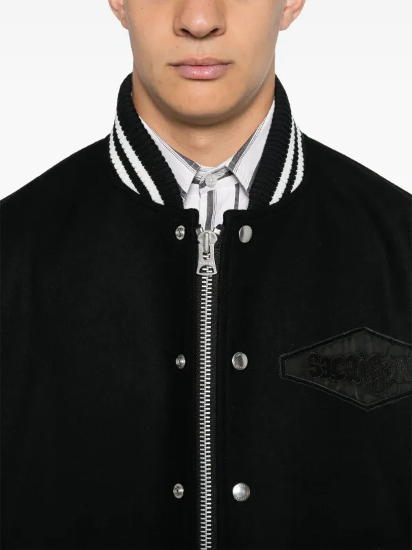 Sacai Gonz Bomber Jacket | Black | FARFETCH JO