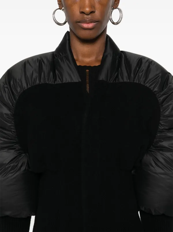 ダウンジャケット・コート RICK OWENS Rick Owens Duvetina Coat Rick Owens Duvetina Jacket | Black | FARFETCH