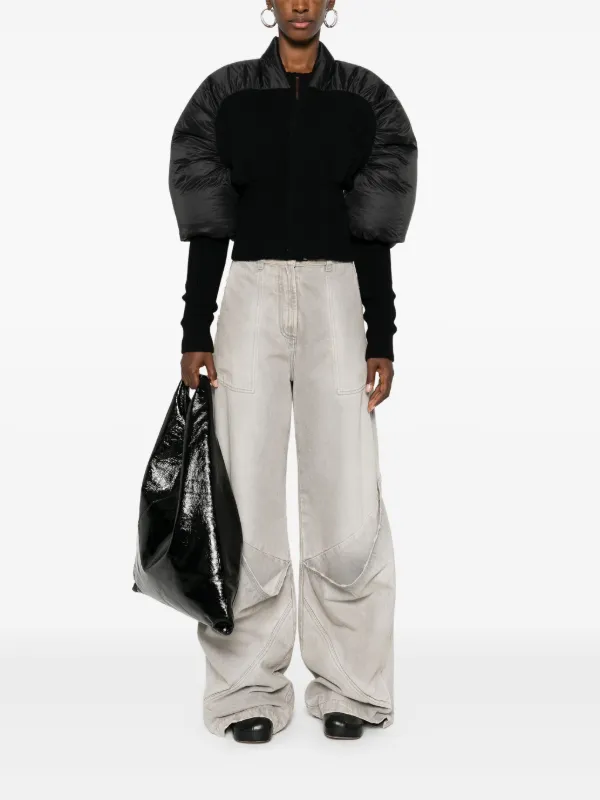 ダウンジャケット・コート RICK OWENS Rick Owens Duvetina Coat Rick Owens Duvetina Jacket | Black | FARFETCH