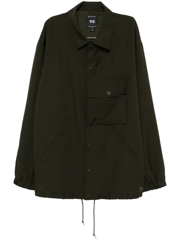 Y-3 コーチジャケット | グリーン | FARFETCH JP Y-3 コーチジャケット | グリーン | FARFETCH JP