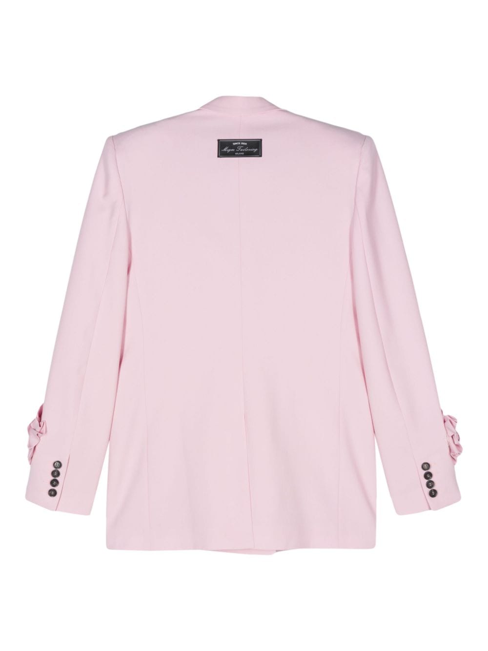 MSGM Blazer met bloemenapplicatie - Roze