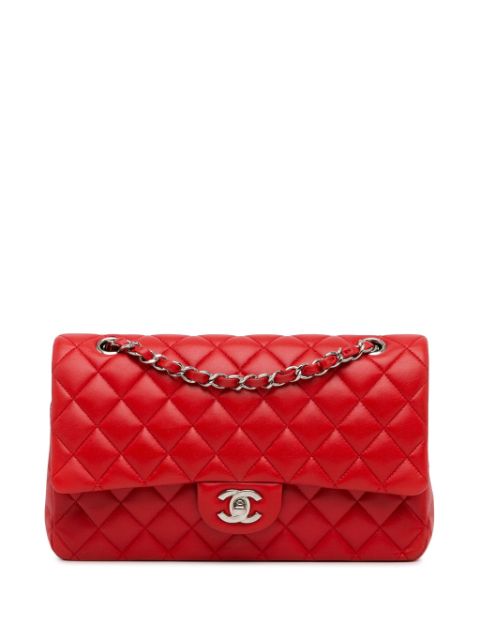 CHANEL 2013-2014 Medium Classic Lambskin Double Flap shoulder bag Women