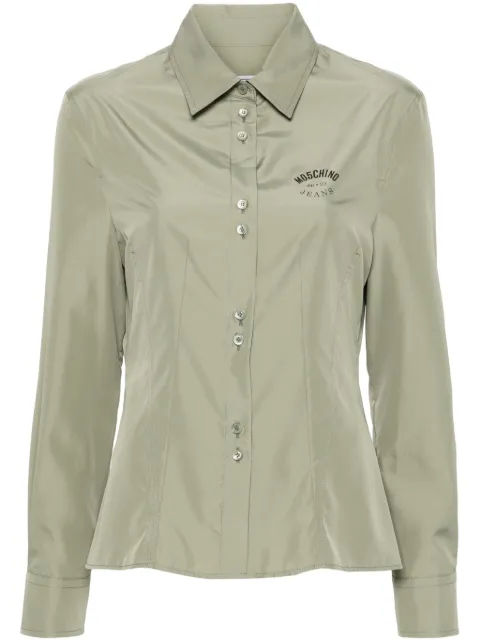 MOSCHINO JEANS logo-print shirt