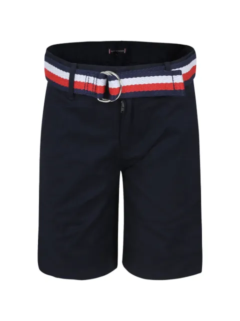 Tommy Hilfiger Junior shorts chino con cinturón