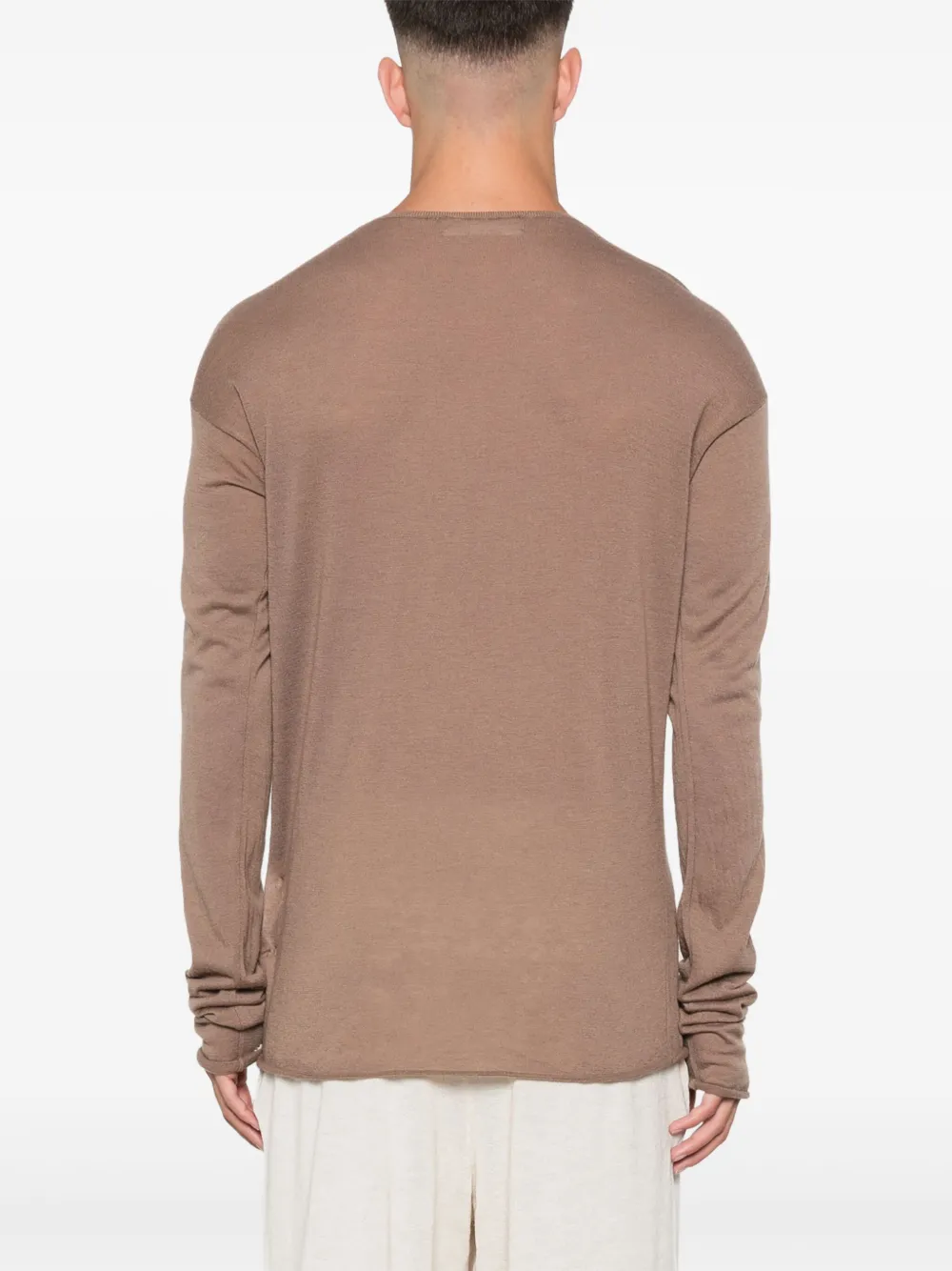 extreme cashmere n°361 Gemini trui Bruin
