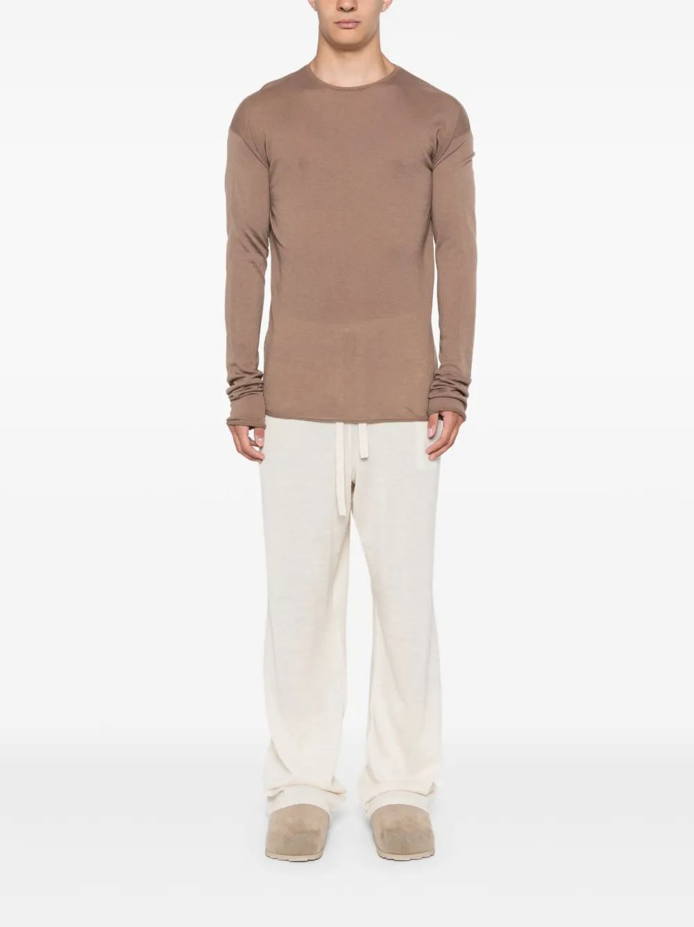 extreme cashmere n°361 Gemini trui Bruin