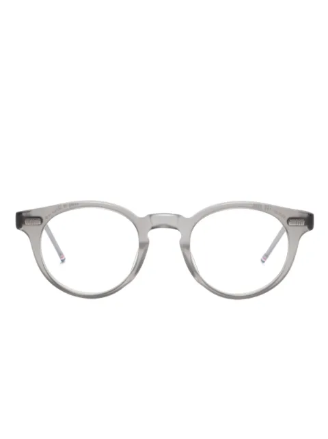 Thom Browne Eyewear RWB stripe-detail  glasses