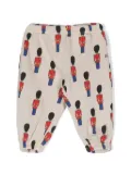 Bobo Choses Little Tin Soldiers track pants - Neutrals