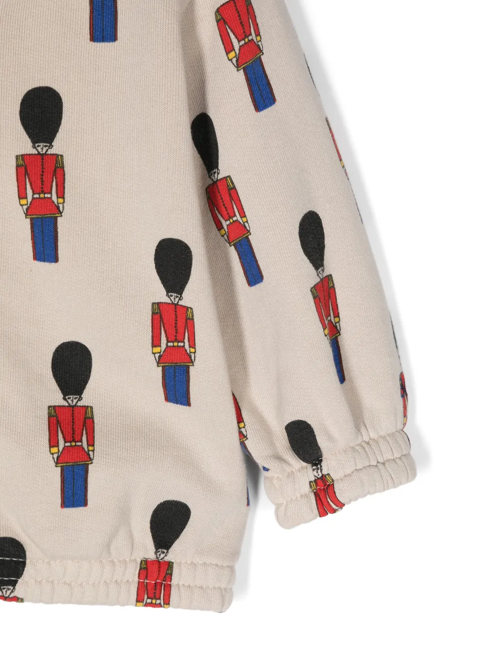Bobo Choses Little Tin Soldiers sweater Beige