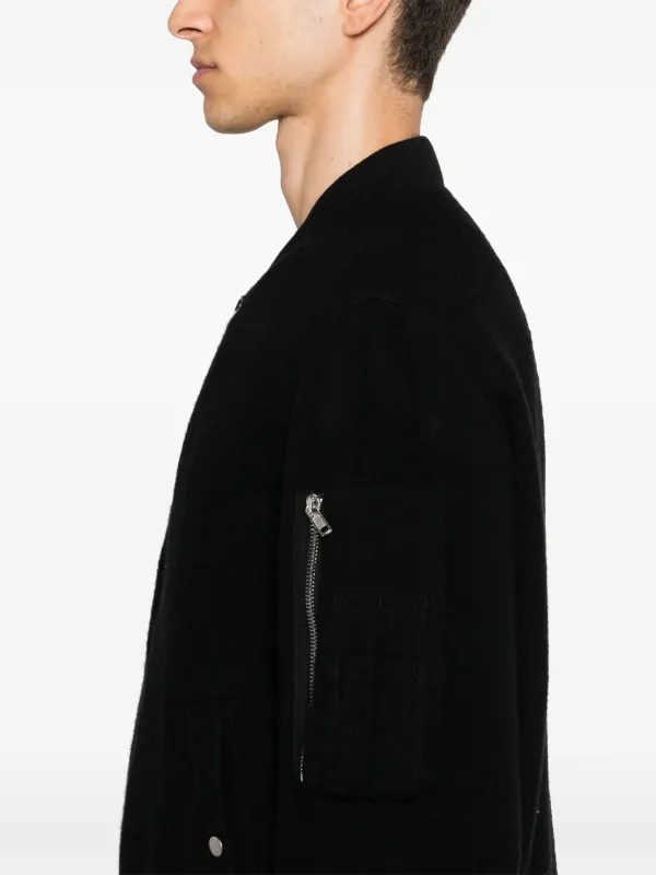 【Rick Owens】カーキ Porterville Collage ボンバージャケット Rick Owens DRKSHDWのカーキ Porterville Collage ボンバー