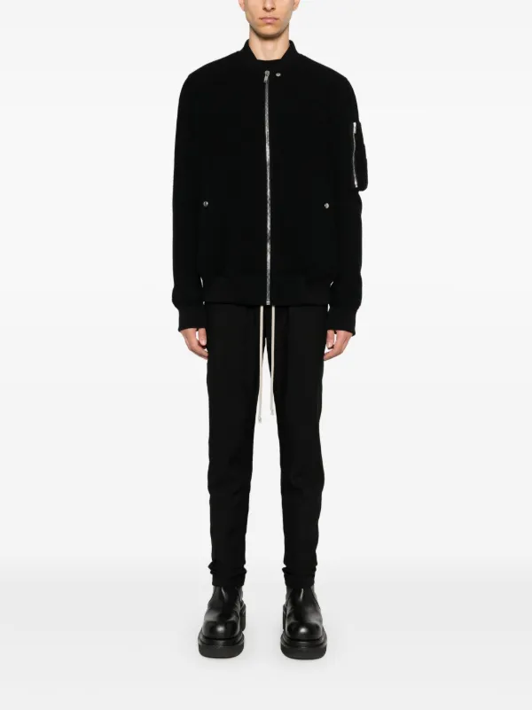Rick Owens Porterville Bomber Jacket | Black | FARFETCH