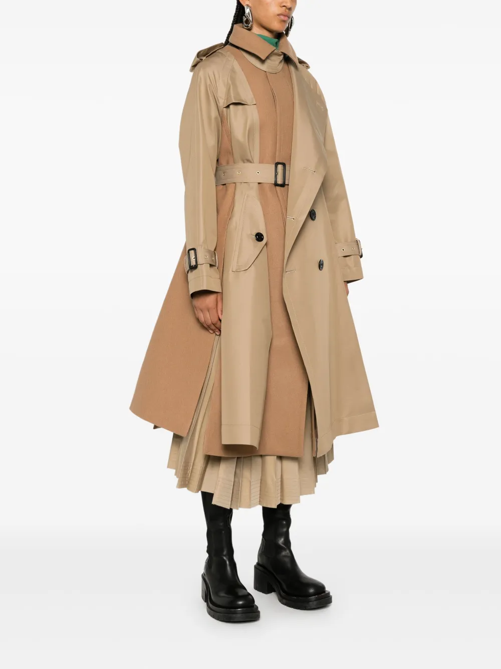 Sacai coat sales