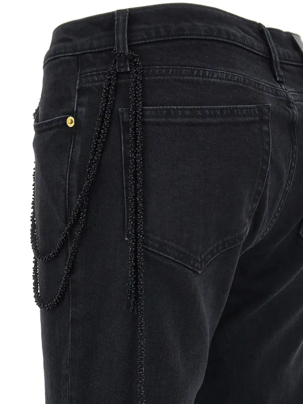 デニム・ジーパン DARKPARK FW24 'Michelle' jeans (WTR64DBK05W100 W100) DARKPARK Michelle Skinny Jeans | Black | FARFETCH BH