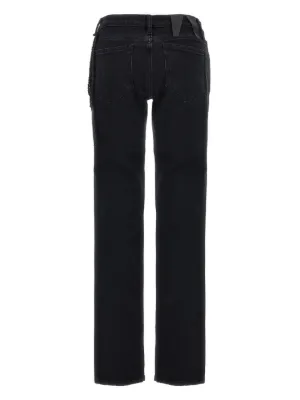 darkpark デニム Darkpark Ines Fold Over Denim - San Fran Blue – The Frankie Shop