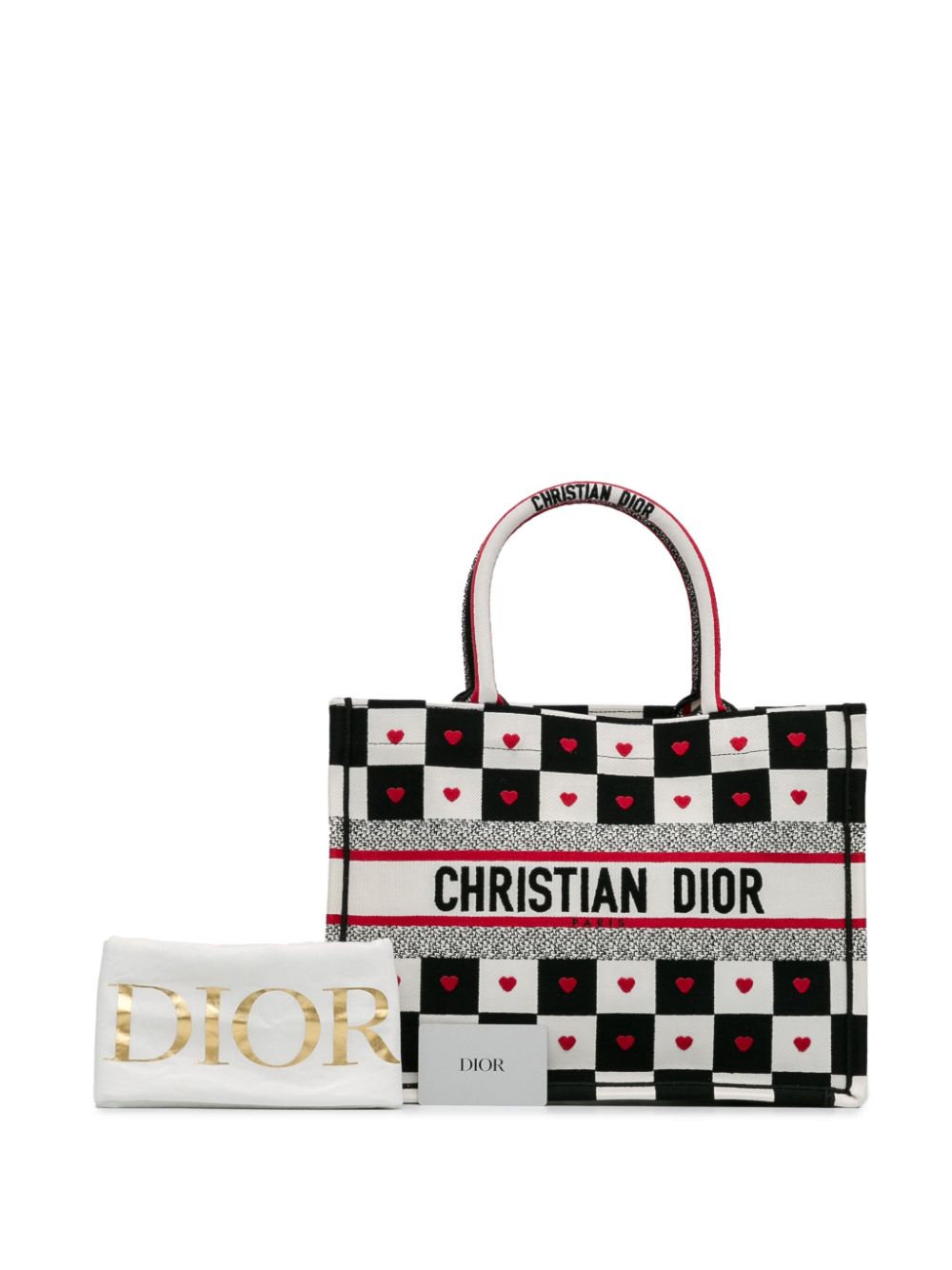 Christian Dior 2021 Medium Dioramour D-Chess Book tote bag Women