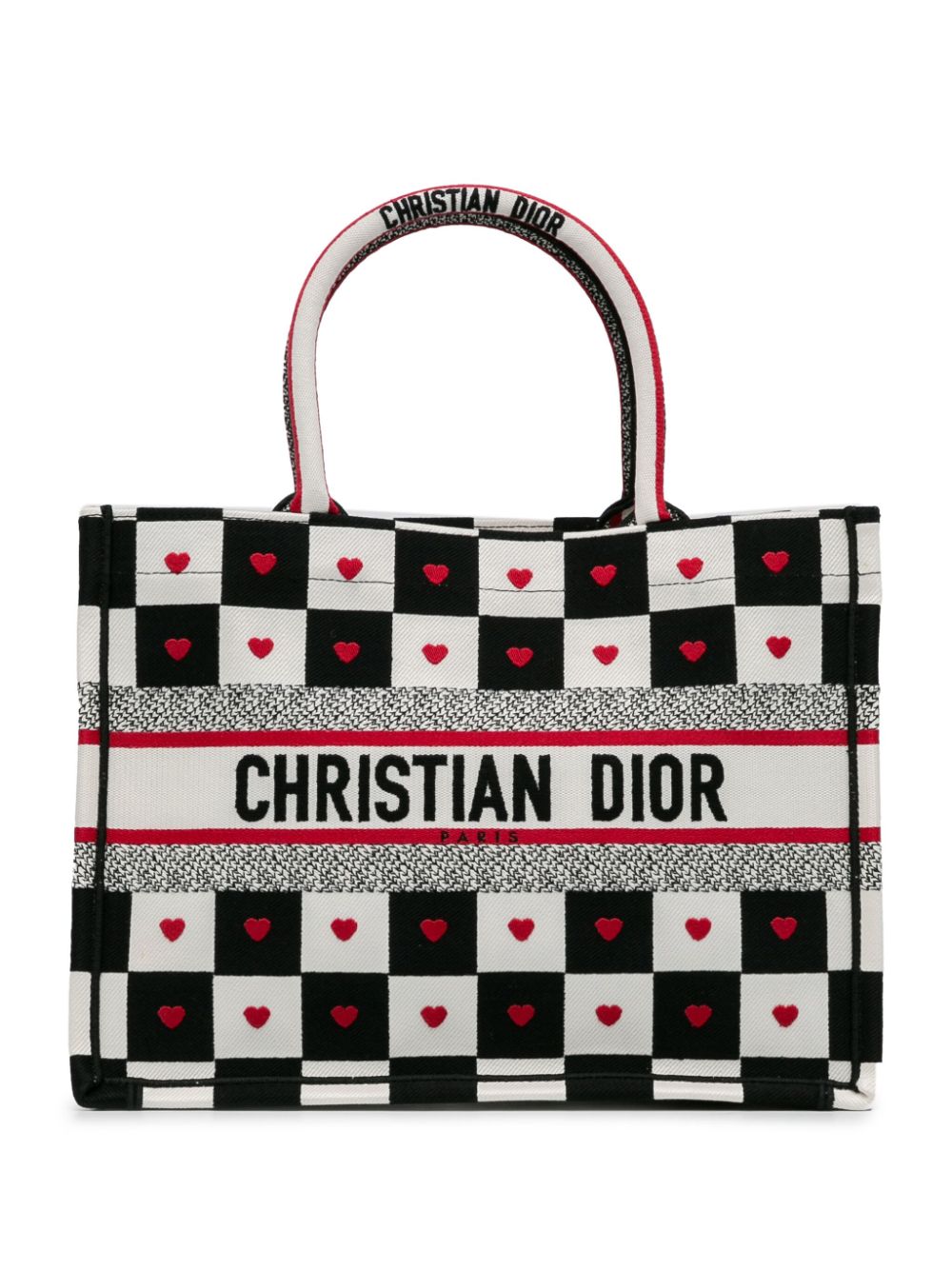 Christian Dior 2021 Medium Dioramour D-Chess Book tote bag Women