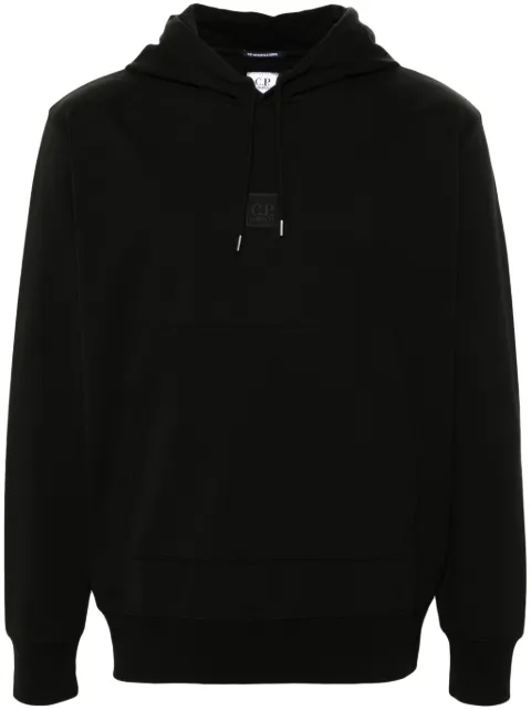 C.P. Company hoodie à logo en caoutchouc