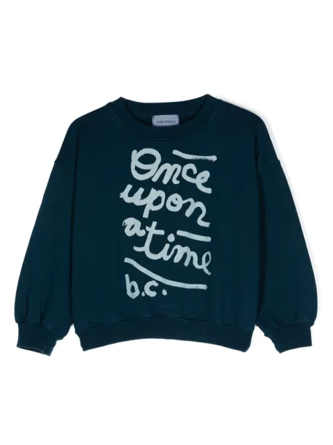 Bobo Choses Moletom com estampa de slogan