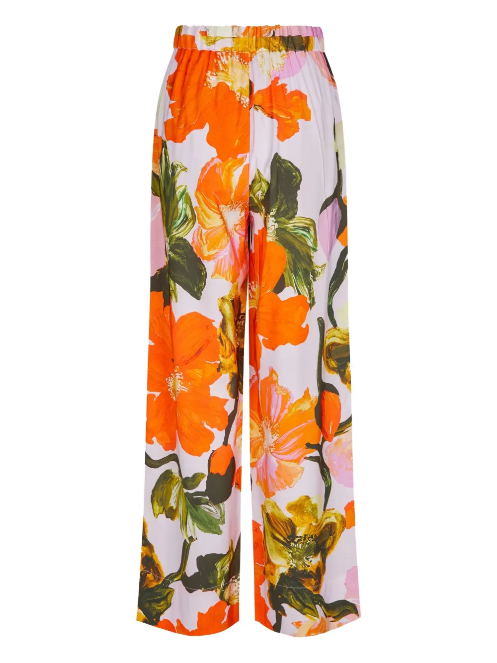 Stine Goya Emi broek met klaprozenprint