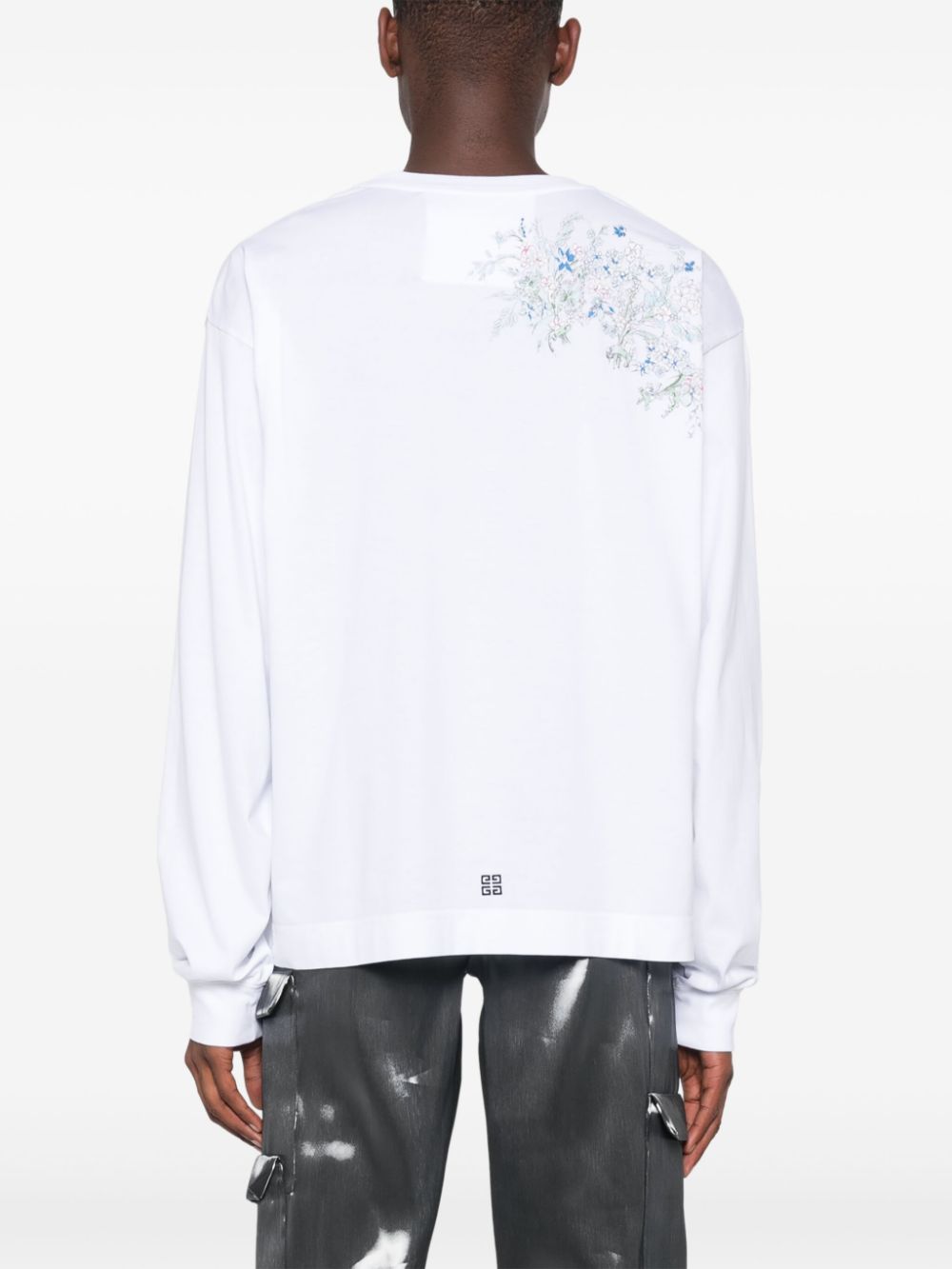 Givenchy logo-embroidered T-shirt Men