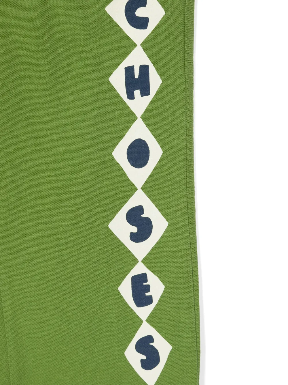 Bobo Choses Broek met logoprint Groen