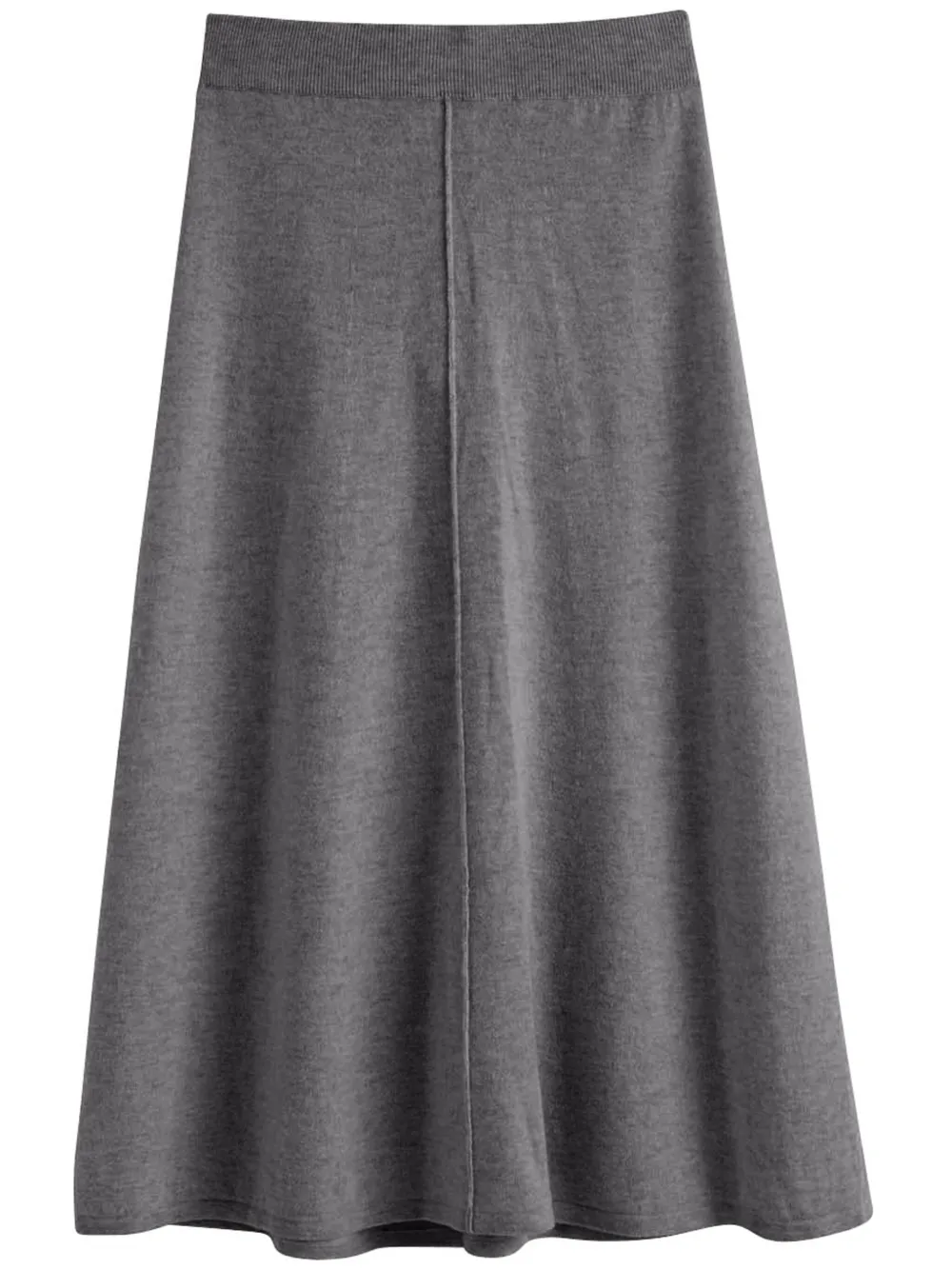Chinti & Parker High-waisted Midi Skirt In Gray