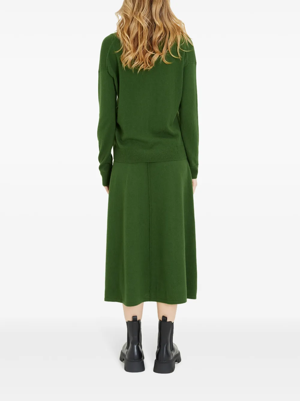 Chinti & Parker A-lijn rok Groen