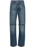 Coperni knee zip jeans - Blue
