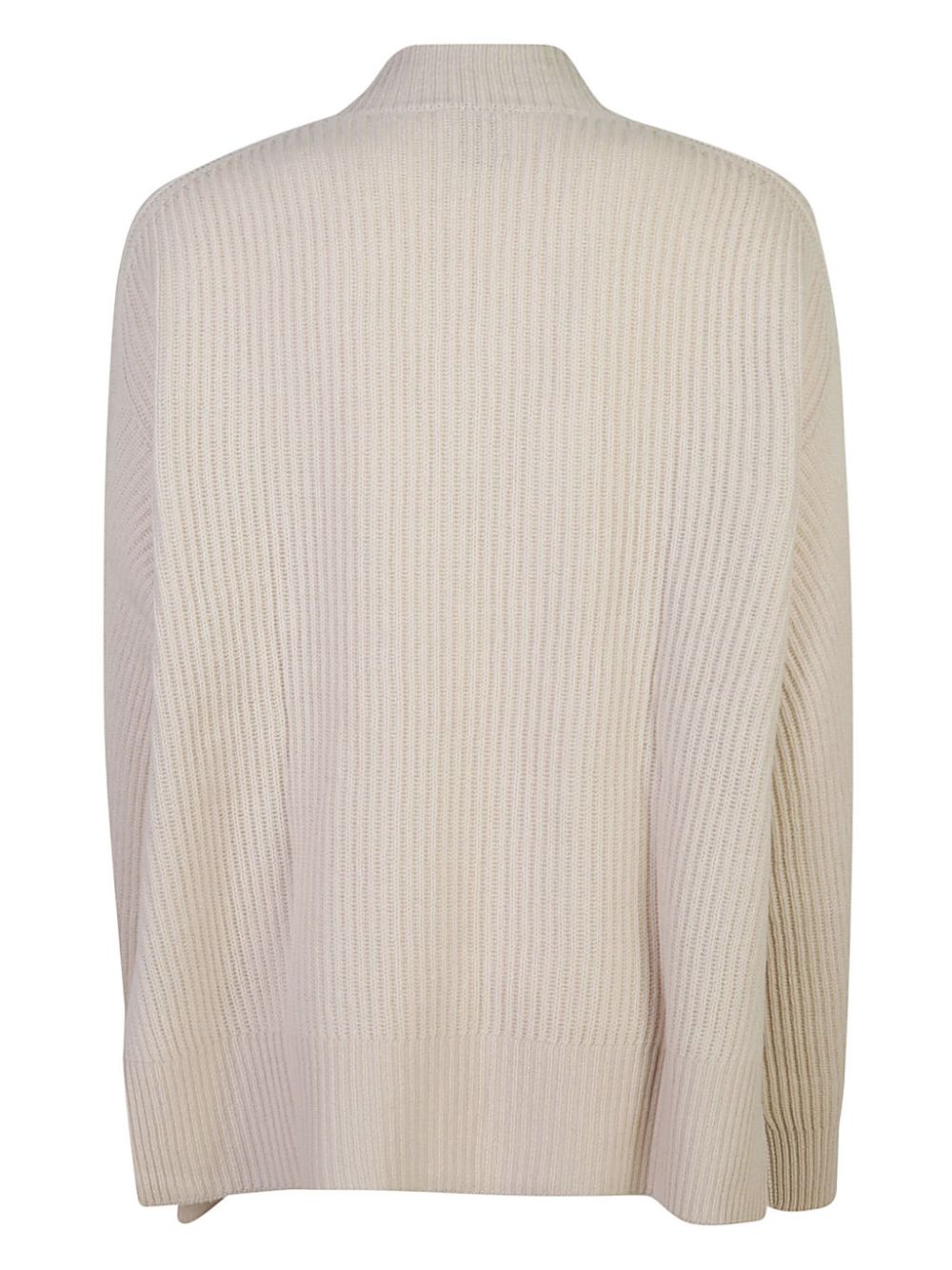 Allude ribbed-knit jumper - Beige