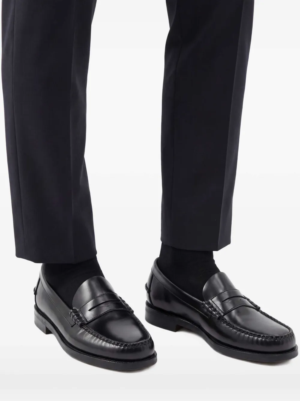 Sebago ペニー ローファー | ブラック | FARFETCH JP